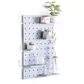 Painel Organizador Pegboard com Prateleiras