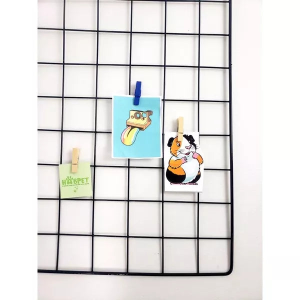 Painel de Fotos Memory Board com LED e Prendedores