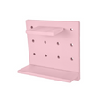 Painel Organizador Pegboard com Prateleiras