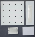 Painel Organizador Pegboard com Prateleiras